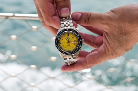 Certina DS Super PH2000M titanium dive watch with matte case and ceramic bezel