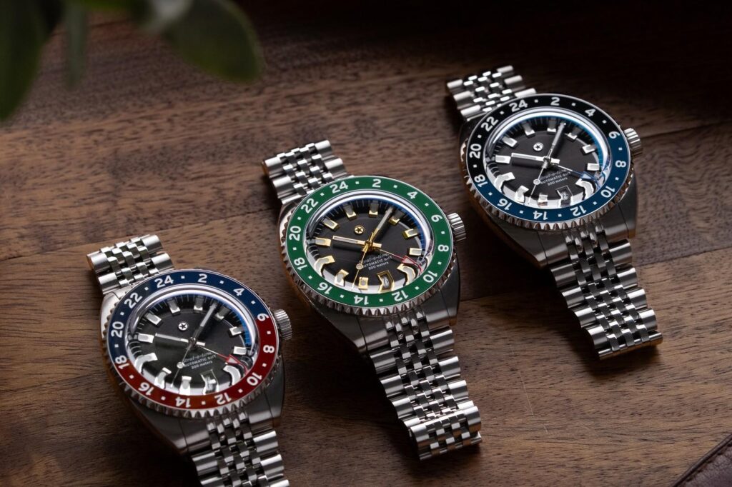 Selection of independent watches for June 2026 including GMT and dive watch styles