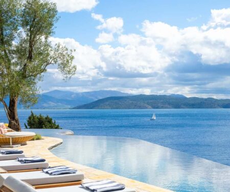 How to Choose a Luxury Villa Rental That Fits the Trip Luxury villa terrace with private pool overlooking a Mediterranean coastline