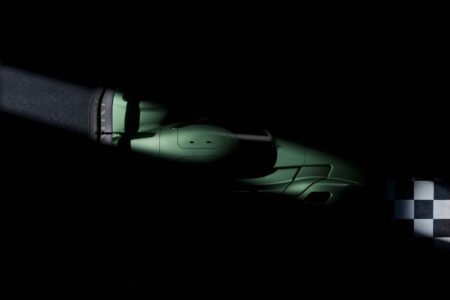 McMurtry Spéirling PURE Moves Closer to Production as Electric Fan Car Is Teased McMurtry Spéirling PURE electric hypercar teaser showing a dark aerodynamic single-seat car with a large rear wing