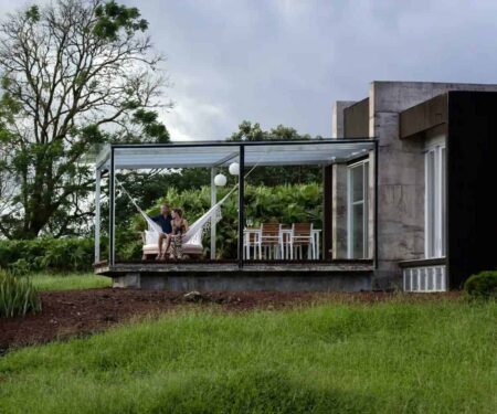 The Best Land-Based Luxury Stays in the Galápagos Islands Luxury eco lodge surrounded by green highlands in the Galápagos Islands