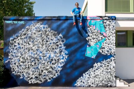 Nasty and the Paris Graffiti Language That Became Urban Heritage Nasty-inspired Paris street art with colourful graffiti lettering on metro and street signs