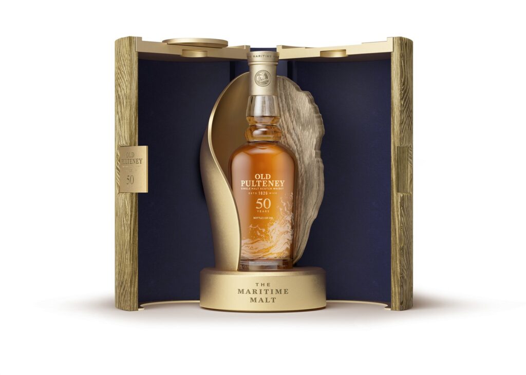 Old Pulteney Marks 200 Years With Its Oldest Whisky Yet Old Pulteney 50 Years Old and 30 Years Old anniversary whisky decanters