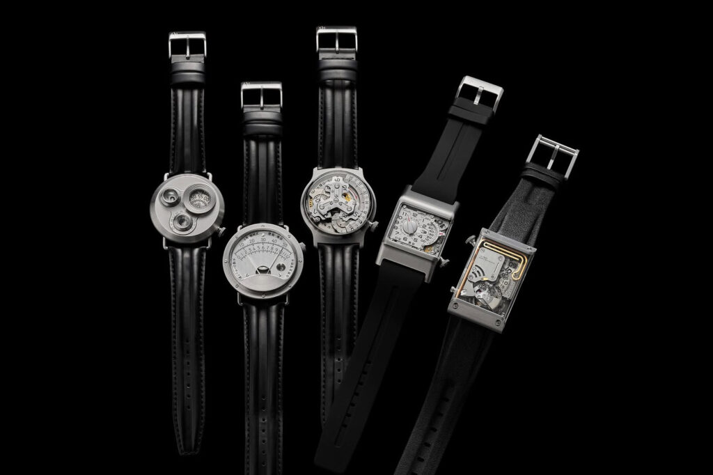 Otsuka Lotec Turns Japanese Industrial Design Into Cult Watches Otsuka Lotec No. 8 watch with industrial stainless steel case and dashboard-inspired dial
