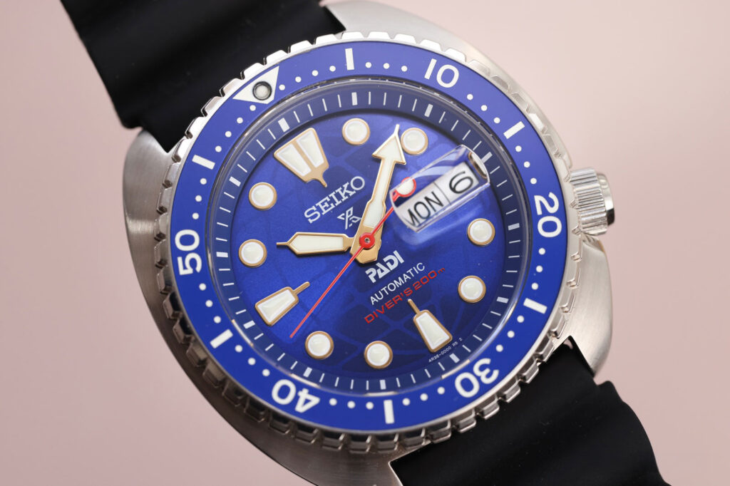 Seiko’s New PADI King Turtle Marks 60 Years of Dive Training Seiko Prospex PADI 60th Anniversary King Turtle limited edition dive watch with blue dial