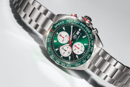 TAG Heuer Formula 1 Chronograph x Goodwood Festival of Speed in British Racing Green