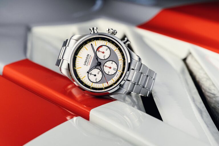 Union Glashütte Belisar Chronograph Limited Edition Silvretta Classic 2026 with rally-inspired dial