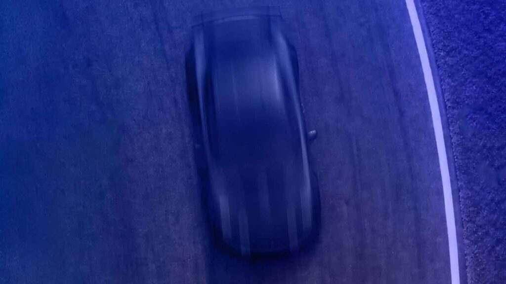 Alpine’s Electric A110 Is Set for a Goodwood Debut in July Teaser silhouette of the next-generation Alpine A110 electric sports car
