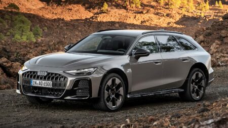 Audi A6 Allroad Returns With Air Suspension and Plug-In Hybrid Power New Audi A6 Allroad raised estate with rugged cladding and roof rails