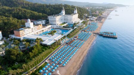 Türkiye’s Wellness Travel Moment Is Taking Shape on the Turkish Riviera Nirvana Dolce Vita on the Turkish Riviera with the Taurus Mountains and Mediterranean coastline