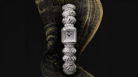 Cartier Myst Turns the Wristwatch Into a Sculptural Jewel Cartier Myst jewellery watch with diamond dial and sculptural gemstone bracelet