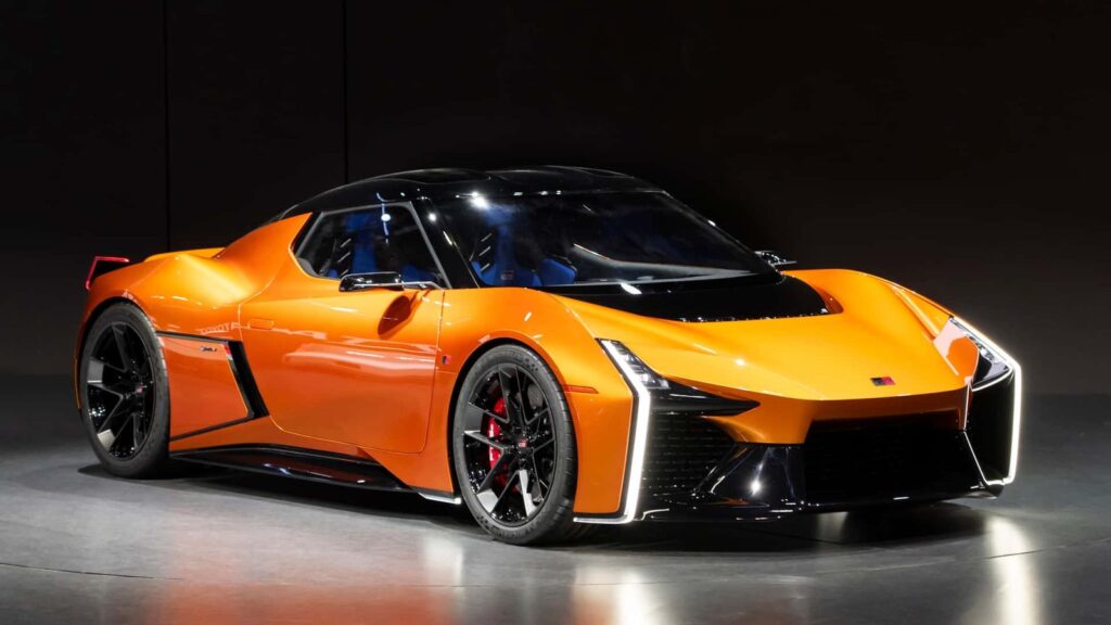 Toyota’s Next GR Sports Car Is Taking Shape With Mid-Engine Ambition Toyota FT-Se inspired mid-engine GR sports car concept on track