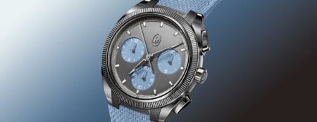 Parmigiani Fleurier Gives the Tonda PF Sport Chronograph Ultra-Cermet a Mineral Blue Edge Parmigiani Fleurier Tonda PF Sport Chronograph Ultra-Cermet Mineral Blue watch