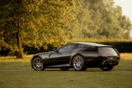 Niels van Roij’s Daytona Shooting Brake Hommage Gives the Ferrari 599 GTB a Coachbuilt Afterlife Niels van Roij Daytona Shooting Brake Hommage with black shooting brake bodywork