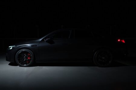 Mercedes-AMG’s Next CLA Steps Into View Teased next-generation Mercedes-AMG CLA-Class shown in side profile