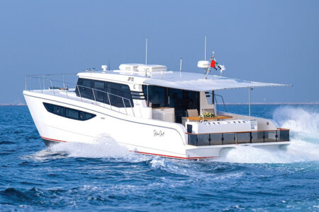 SilverCat Names Sultan Al Salem & Sons Exclusive Dealer in Kuwait SilverCat catamaran dealer appointment ceremony with Sultan Al Salem and Gulf Craft executives in the UAE