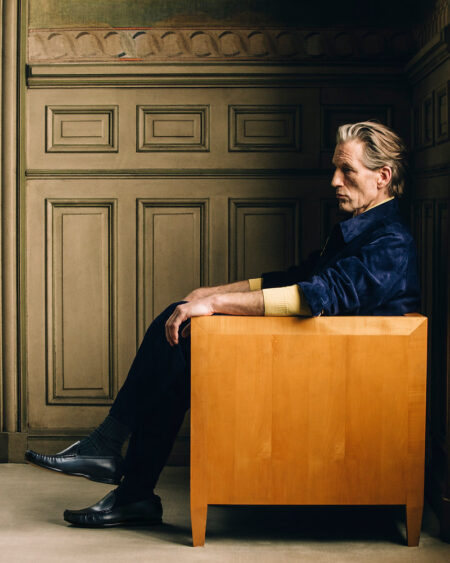 Berluti Impressions et Sensations Turns Craft Into a Paris Garden Berluti garden-inspired leather goods and shoes displayed in a Paris townhouse setting