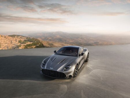 Aston Martin Vanquish 25 arrives as a 50-car V12 celebration Aston Martin Vanquish 25 in Q Skye Silver anniversary specification