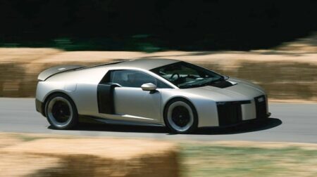 Audi Nuvolari Storms Goodwood as a 1,000 HP Hybrid Flagship Audi Nuvolari hybrid supercar on the Goodwood Festival of Speed hillclimb