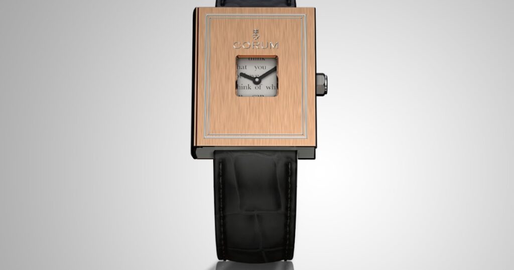 Corum Brings Back the Golden Book With an Ernest Hemingway Inscription Corum Golden Book revival featuring an Ernest Hemingway inscription