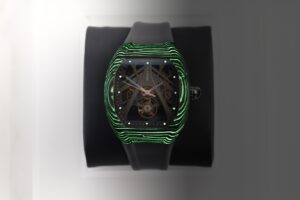 CronusArt RT06-001 Puts Carbon Fibre Skeleton Watchmaking Within Reach CronusArt RT06-001 Carbon Fiber Sports Car skeleton watch in an NTPT carbon case