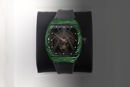CronusArt RT06-001 Puts Carbon Fibre Skeleton Watchmaking Within Reach CronusArt RT06-001 Carbon Fiber Sports Car skeleton watch in an NTPT carbon case