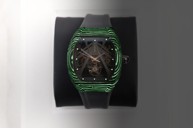 CronusArt RT06-001 Puts Carbon Fibre Skeleton Watchmaking Within Reach CronusArt RT06-001 Carbon Fiber Sports Car skeleton watch in an NTPT carbon case