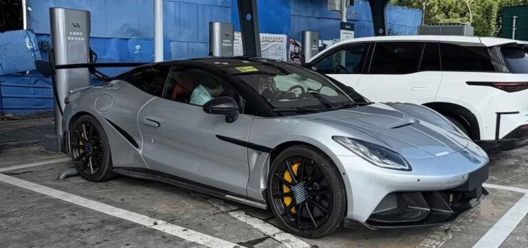 Denza Z Track Edition Sharpens Up for Goodwood Debut Denza Z Track Edition electric roadster testing with aggressive aero package