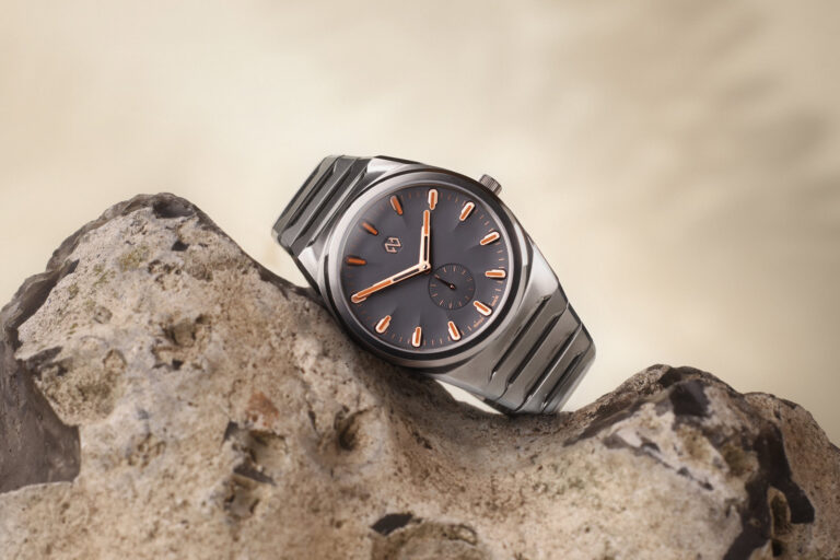 Formex Aria Takes the Biel Independent Into New Territory Formex Aria titanium watch with integrated bracelet and small seconds dial