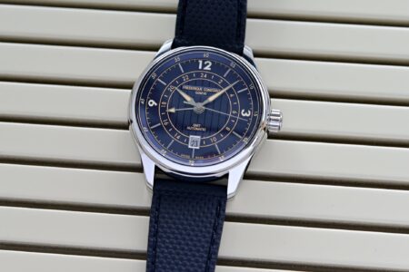 Frederique Constant Classics Runabout Automatic GMT with nautical-inspired dial