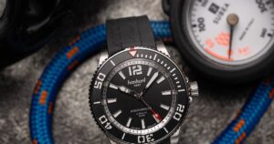 Hanhart Aquasphere Matte Black dive watch