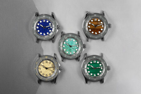 Five independent watches worth noticing in July 2026 Selection of independent watches for July 2026 including dress, dive and stone dial designs