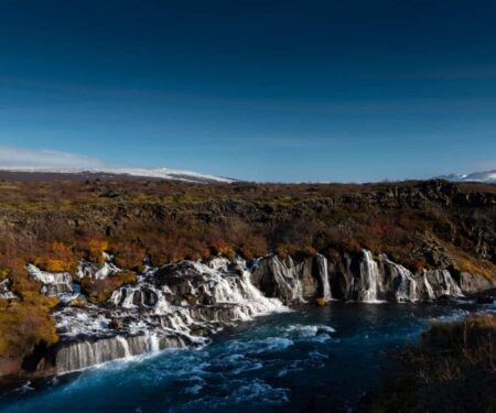 Private guided Iceland Ring Road tour with a 4x4 near dramatic mountains and waterfalls