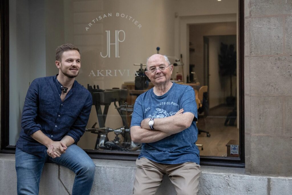 Jean-Pierre Hagmann and the Lost Art of Handmade Watch Cases Jean-Pierre Hagmann style handmade watch case detail on a watchmaker’s bench