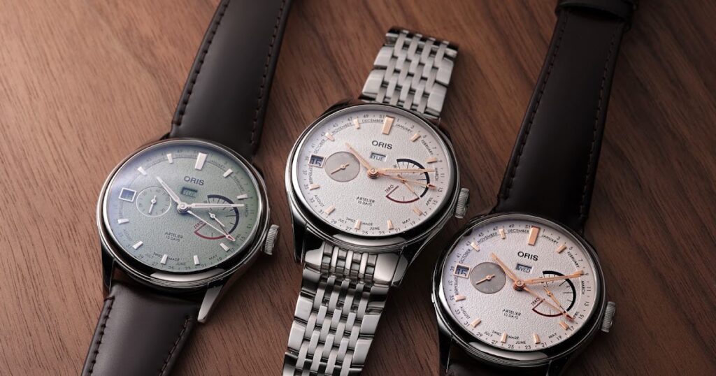 Oris Artelier Calibre 113 watch with business calendar and 10-day power reserve