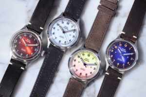 Studio Underd0g 02SERIES Gen2 watches in four colourways