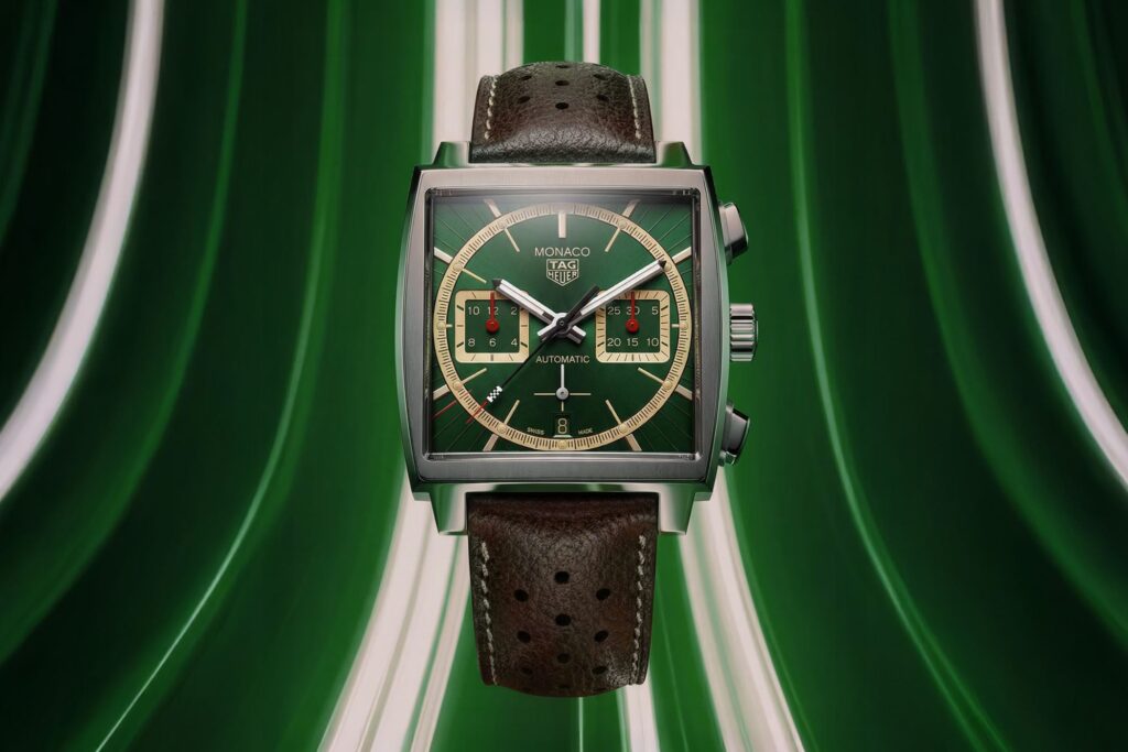 TAG Heuer Monaco Chronograph x Goodwood Festival of Speed 2026 with British Racing Green dial
