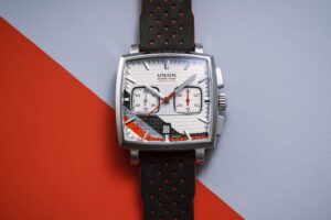 Union Glashütte Averin Chronograph Limited Edition Sachsen Classic 2026 with square case and racing dial