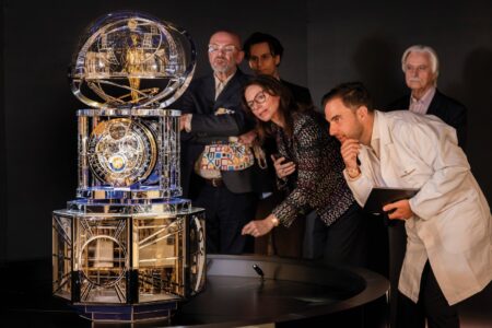Visitors viewing independent watchmaking novelties at Watches and Wonders Geneva 2026