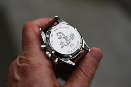The hidden engineering behind watch casebacks Close-up of a mechanical watch caseback showing a sapphire display back and visible movement