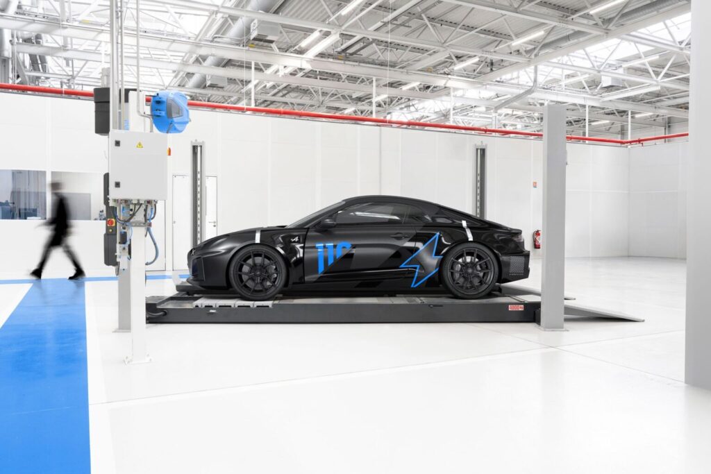 Alpine A110 Future previews a lighter path for the electric sports car Alpine A110 Future electric sports car prototype previewed for Goodwood