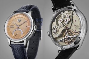 Atelier Pieters Atelier 1 Founders’ Series platinum watch with layered dial and tourbillon movement