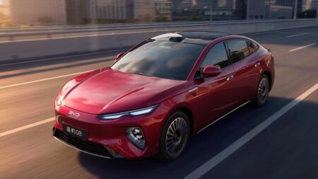 BYD Seal 08 Draws 65,000 Orders With 694 HP and a Sub-$30,000 Entry Price BYD Seal 08 luxury sedan shown as a large electric four-door
