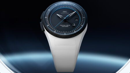 IWC Takes the Pilot’s Watch Into Orbit With the Venturer Vertical Drive IWC Pilot’s Venturer Vertical Drive crownless ceramic space watch