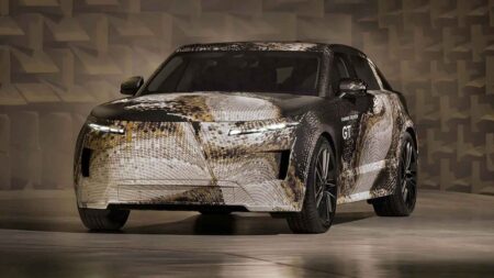 Range Rover GT Brings a Sleeker Grand Touring Shape to Land Rover Range Rover GT with a low sloping roofline and sleek grand touring profile