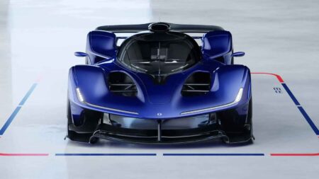 Red Bull’s RB17 Hypercar Chose a 15,000 rpm V10 for Feeling as Much as Speed Red Bull RB17 hypercar with a high-revving Cosworth V10 engine on a race circuit