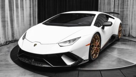 A 1,400 WHP Twin-Turbo Lamborghini Huracán AWD Is Looking for a New Owner Bianco Monocerus Lamborghini Huracán AWD with Stage 3+ twin-turbo upgrades