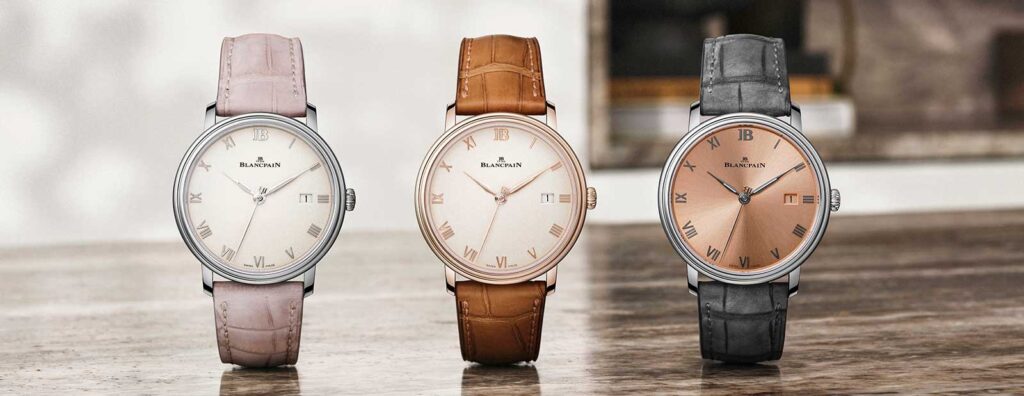 Blancpain Villeret Ultraplate 38mm with a refined dial on a nubuck strap
