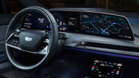 Cadillac Makes Its Touchscreens Easier to Use While Driving Cadillac touchscreen interface showing larger in-car control buttons