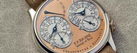 F.P. Journe Chronomètre à Résonance Souscription No. 007 with pink gold dial